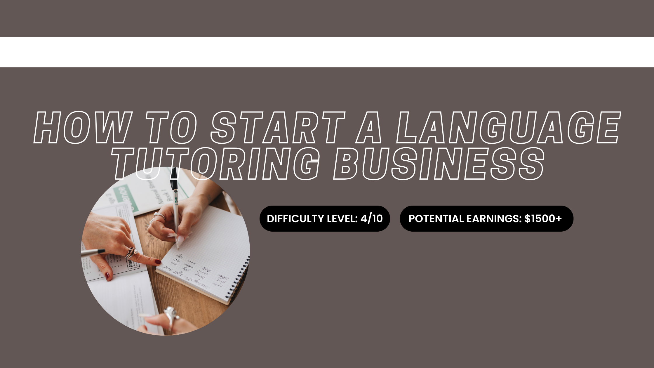 How to Start a Language Tutoring Business